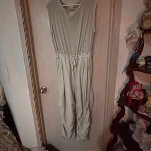 Free People Tan Jumpsuit